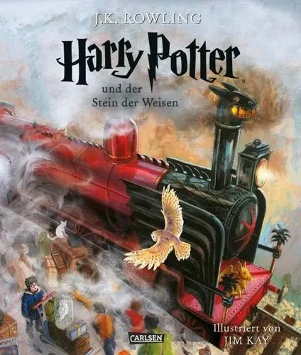 Harry Potter (farbig illustrierte Schmuckausgabe) 1-5 von Carlsen Comics, Jim Kay