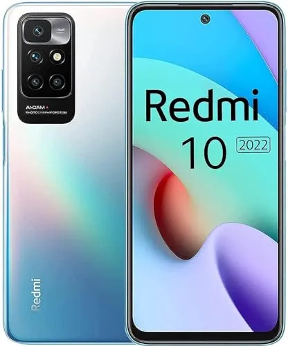 Xiaomi Redmi 10 (2022) - Smartphone 128GB, 4GB RAM, Dual SIM, Sea Blue