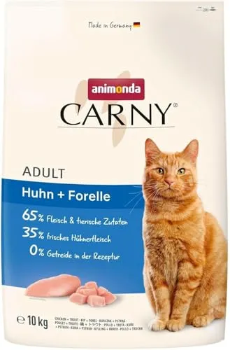 Animonda Cat Trocken Carny Adult Huhn & Forelle 10kg von animonda Carny