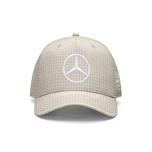 MERCEDES AMG PETRONAS Formula One Team - 2023 Lewis Hamilton Kappe - Natürlich - Unisex - Größe: Einheitsgröße