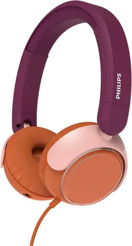 Philips TAK2000MP/00 Orange Kopfhörer - Headset mit USB-Konnektivität, stylisches Design in Orange und hervorragender Klangqualität für ungestörtes Hören.