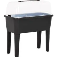 furnicato Hochbeet 77x38,7x82 cm PP