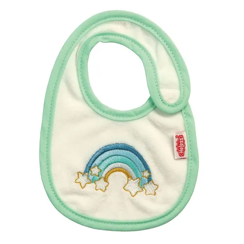Heless 274 Puppenkleidung Lätzchen Rainbow
