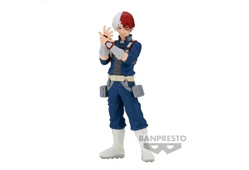 Banpresto - My Hero Academia Age of Heroes - Shoto-II 17 cm Figur - Aufstellfigur aus der beliebten My Hero Academia Serie, detailreich und ideal für Sammler und Fans.