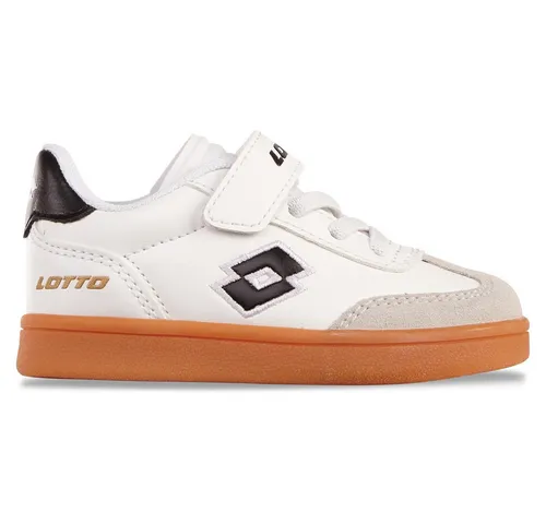 Lotto Sneaker für Kinder - weiß in 24 EU - Sportliche Sneaker in kinderfußgerechter Passform mit verstellbarem Klettverschluss, ideal für aktive Kinder.