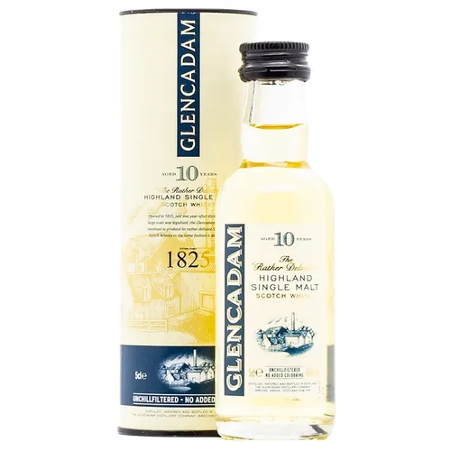 Glencadam 10 Years The Rather Delicate Highland Whisky Sample 5cl 46,0%