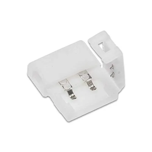 LED Stripe 5630 Steckverbinder für 10 mm LED-Stripe FLASH (5630) 14,3 x 15,3 x 5 mm 2-polig Schnellverbinder Adapter Klemme von SO-TECH®