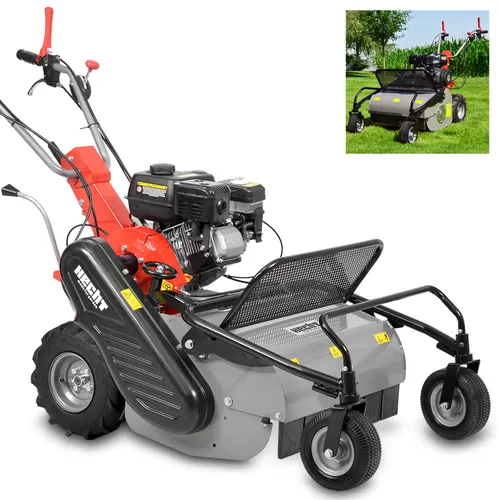 HECHT 5812 Schlegelmäher | mit Antrieb | 60 cm Schnittbreite | 7 PS | 252 cm³ | 32 Schlegel Messer | Griffhöhenverstellung