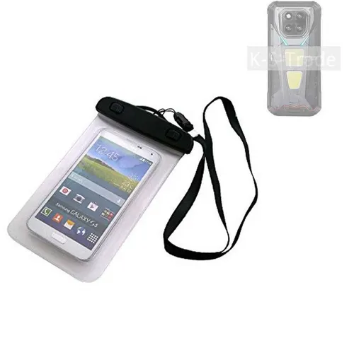 K-S-Trade Handyhülle für Doogee V Max LR Pro, Schutz Hülle Handy Hülle Beach Bag wasserdicht 16cm x 10cm