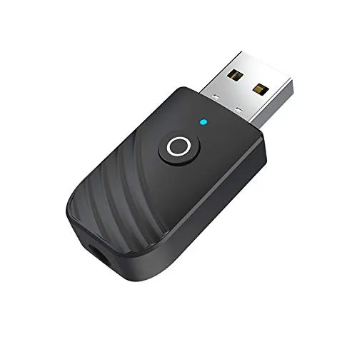 in 1 Bluetooth 5,0 Sender und Empfänger 3.5mm, Bluetooth Adapter, USB dongle Transmitter Stick Für TV Zuhause Sound System 3