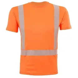 QUALITEX HIGH QUALITY WORKWEAR T-Shirt Allround Warnschutz - warnorange - Herren: XXL