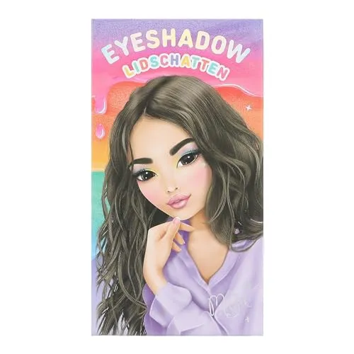 Depesche 12692 TOPModel - Lidschatten Set Beauty and Me, Palette mit Eyeshadowds in 5 Farben, inkl. Zubehör