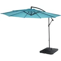 Ampelschirm Terni in türkis von MCW