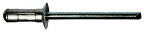 4.8 X 25.0 mm 500 Stück Alu/Stahl Multigrip Blindnieten Senkkopf Dichtnieten Nieten