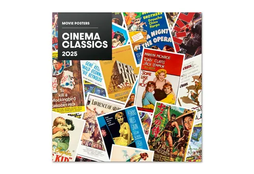 Grupo Erik Wandkalender Cinema Classics Kalender 2025 Movie Posters
