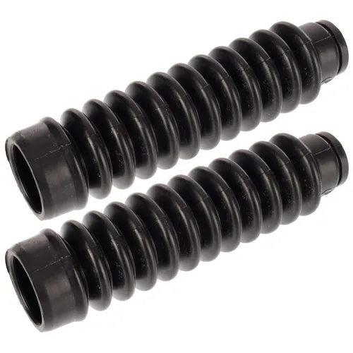 SET 2x Faltenbalg für Telegabel, schwarz - Simson S51, S53, S70, S83, SR50, SR80