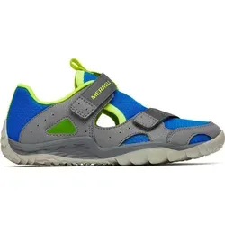 Merrell Hydro Quest Sandalen Grau EU 33 1/2 - Wanderschuhe mit wasserfreundlichem Obermaterial für schnelles Trocknen und einem bequemen EVA-Fußbett, ideal für Abenteuer am Wasser.