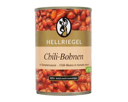 HELLRIEGEL Gemüsekonserve, Chili-Bohnen 400g