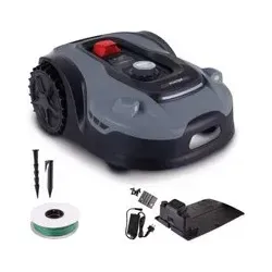 Mähroboter PX-RRM-2000Wi Practixx - für Rasenflächen bis 2000 m², App-Steuerung via WiFi/Bluetooth, leiser Betrieb mit nur 52 dB