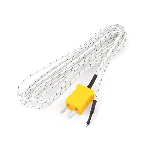 sourcing map 2 m Draht Typ K Thermoelement Temperatur Messsonde Sensor 5 PCS de