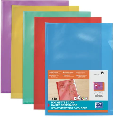 Elba 100206719 Sichthüllen - Transparent, DIN A4, aus PVC, 0,15 mm, ideal zum Schutz von Dokumenten und Unterlagen