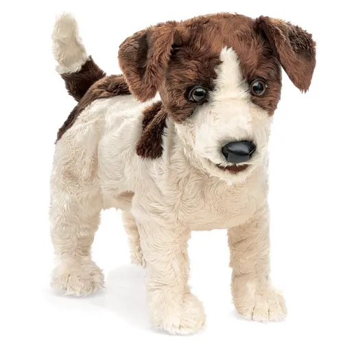 Folkmanis Handpuppen Jack Russell Terrier von Folkmanis