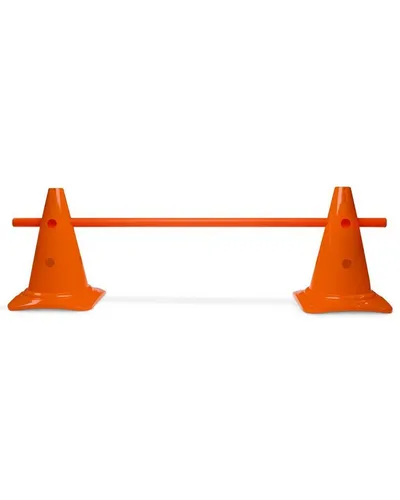 Superhund Hürde Kegelhürde 30 mit Stange 100 cm Farbe Orange