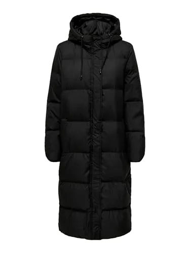 ONLY Damen ONLALICE DOWN Coat OTW Jacke - Black, XL, stilvoll und warm für kalte Tage