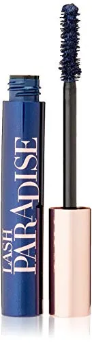 L’Oréal Paris Wimperntusche für intensives Volumen und spektakuläre Länge, Für empfindliche Augen geeignet, Lash Paradise Moonlight Noir Mascara, Nr. 01 Navy Blue(Blau), 1 Stück