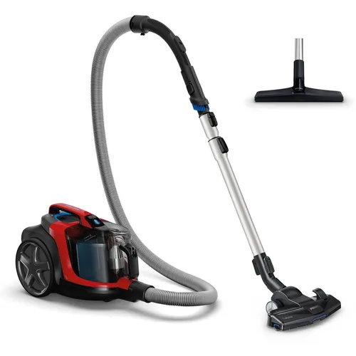 Philips FC9729/09 PowerPro Expert - Beutelloser Bodenstaubsauger mit 900 W, Allergy Lock und TriActive-Düse für allergikerfreundliche Reinigung