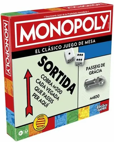Lernspiel Hasbro Monopoly Barcelona