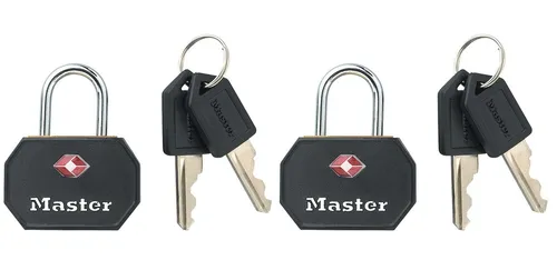 Master Lock 4681EURTBLK TSA-Vorhangschlösser