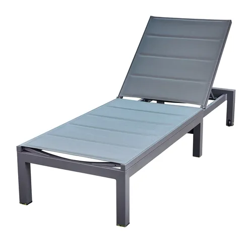 Grasekamp Gartenliege Rollliege Sol Alu