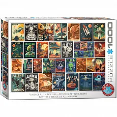 eurographics Puzzle - Außerirdische Poster - 1000 Teile 301167