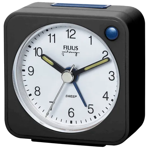 Wecker Schwarz von FILIUS zeitdesign