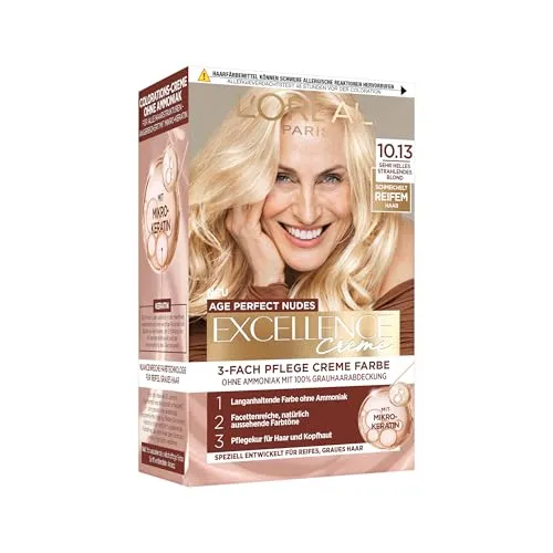 L'Oréal Paris Haarfarbe Excellence Creme Age Perfect Nudes 10.13