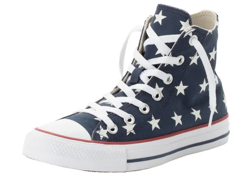 Converse CHUCK TAYLOR ALL STAR Sneaker blau 37 EU - Sportlicher Sneaker in Größe 37, Farbe NAVY/WHITE/RED, mit atmungsaktivem Obermaterial und robustem Gummi-Laufsohlenprofil für optimalen Tragekomfort.