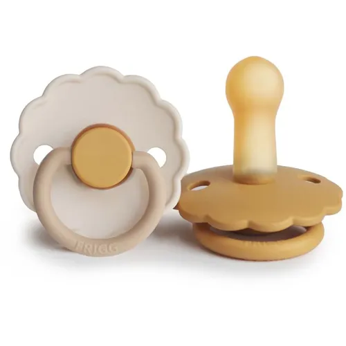 FRIGG Daisy Size 2:6-18 months Schnuller Chamomile/Honey gold 2 St.