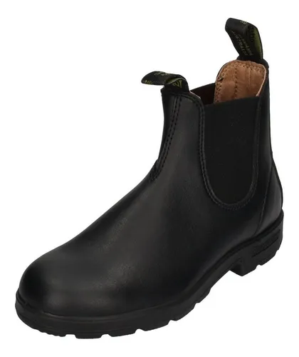 BLUNDSTONE Herren VEGAN Chelsea Boot – Schwarze Mikrofaser Stiefel, Größe 36 EU - Klassische Chelsea Boots aus veganer Mikrofaser, wasserabweisend und atmungsaktiv für maximalen Komfort und Stil.
