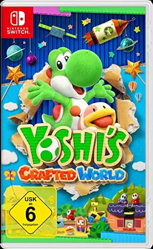 Yoshi's Crafted World - Nintendo Switch Spiel, entdecke eine zauberhafte handgemachte Welt voller Geheimnisse und Überraschungen