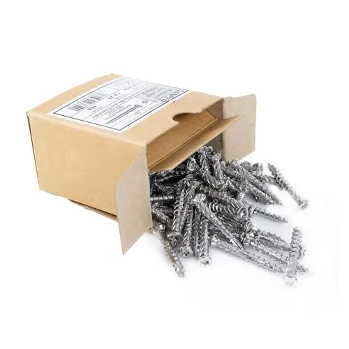 Sanpro Terrassenschraube aus Edelstahl mit Torx Kopf, Größe 5 x 60 mm, Anzahl 1000 Stück (Pack à 1.000 Stück)