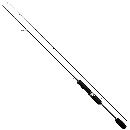 FISHN Zero Five Carbon GT Ultra leichte Angelrute, 180cm, Wurfgewicht 1-5 Gramm - Spinnrute - Steckrute, Ultra leicht (Black Edition)