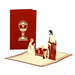 Colognecards Pop-Up Karte Kommunion Konf. & Firm. von Colognecards