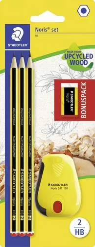 Staedtler Noris 120 120 SBK3P2 Bleistiftset Bezeichnung der Härte: 2B, B, HB, H, 2H 5St.