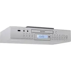 Karcher RA 2050 Unterbauradio - UKW-Radio mit CD-Player, USB-Charger und Countdown-Timer für die perfekte Küchenunterhaltung