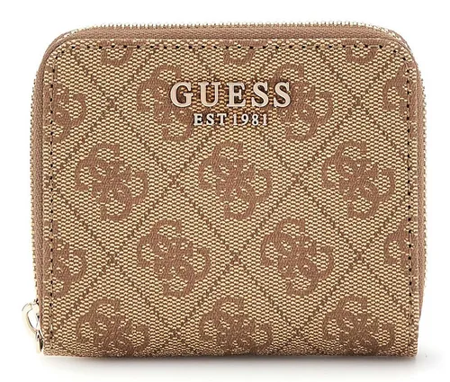 Guess Geldbörse Zip Around Wallet in braun von GUESS