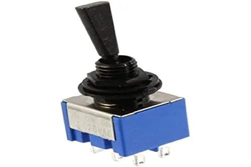 Allparts EP-0080-003 Schalter (mini Switch), On/On/On schwarz