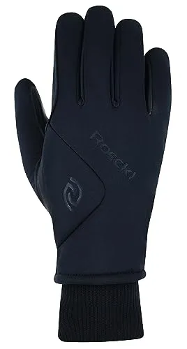 Roeckl Sports WILA GTX Winter Reithandschuh, Schwarz 6 - Reithandschuhe für Freizeit und Winter, wasserdicht und atmungsaktiv dank GORE-TEX, ideal für Geländereiter bei jedem Wetter.