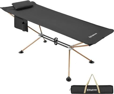 KingCamp Ultralight Skycot Hängematte, schwarz