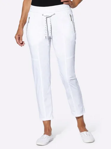 7/8-Hose CASUAL LOOKS für Damen, Gr. 40, Weiß